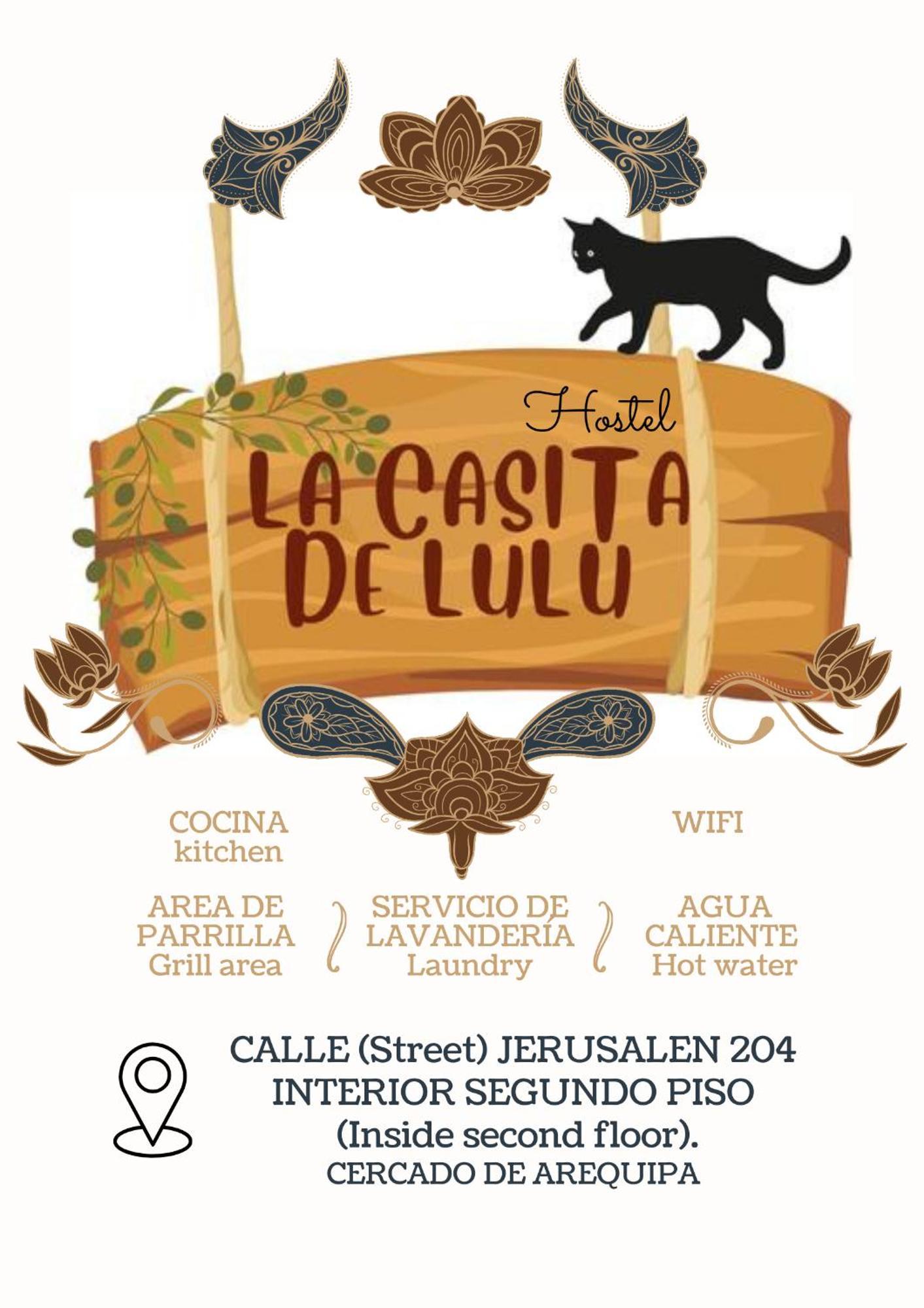 La Casita De Lulu Hotel อาเรกิปา ภายนอก รูปภาพ